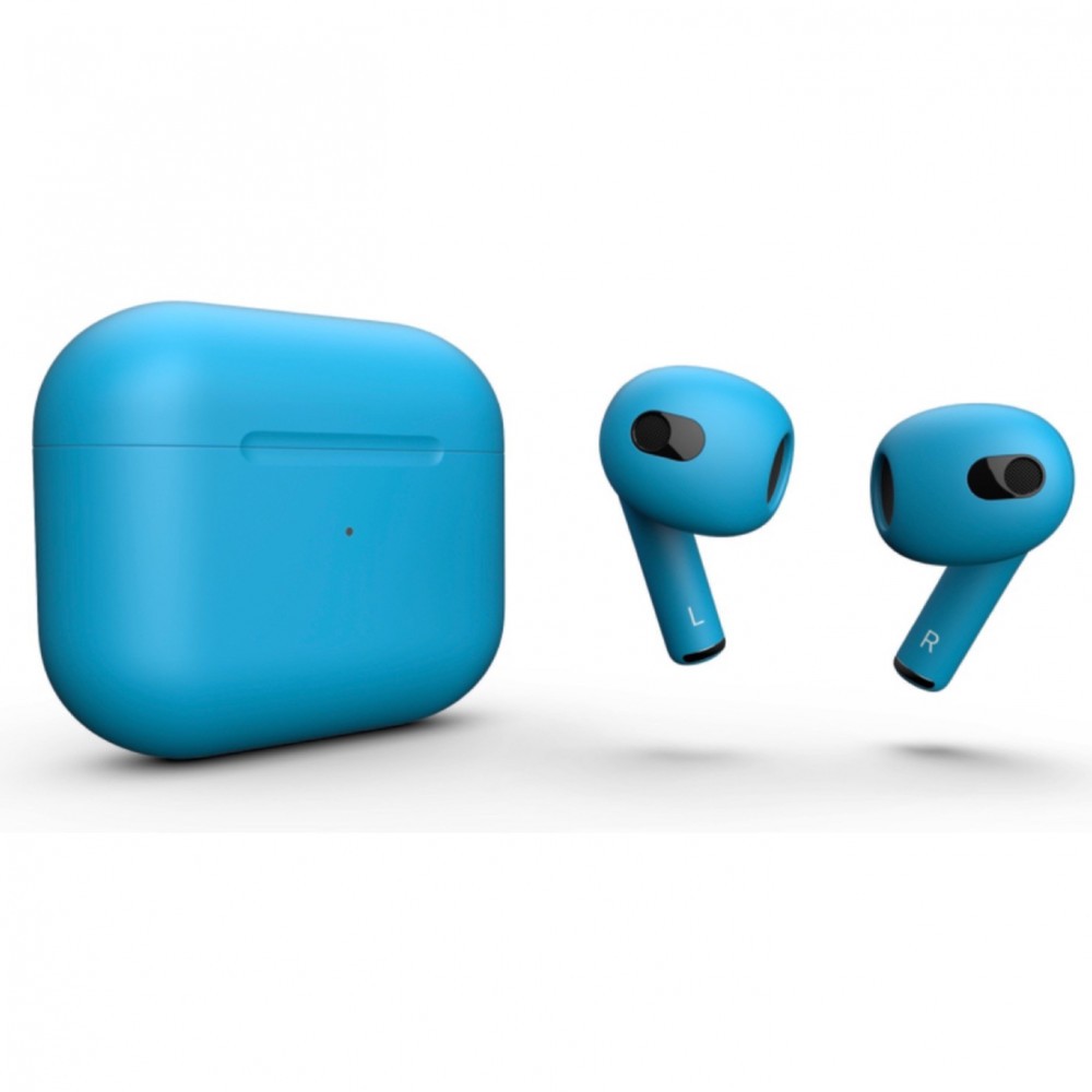 APPLE - آبل ايربودز الجيل الثالث - بارادايس بلو مطفي